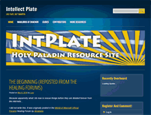 Tablet Screenshot of intplate.com